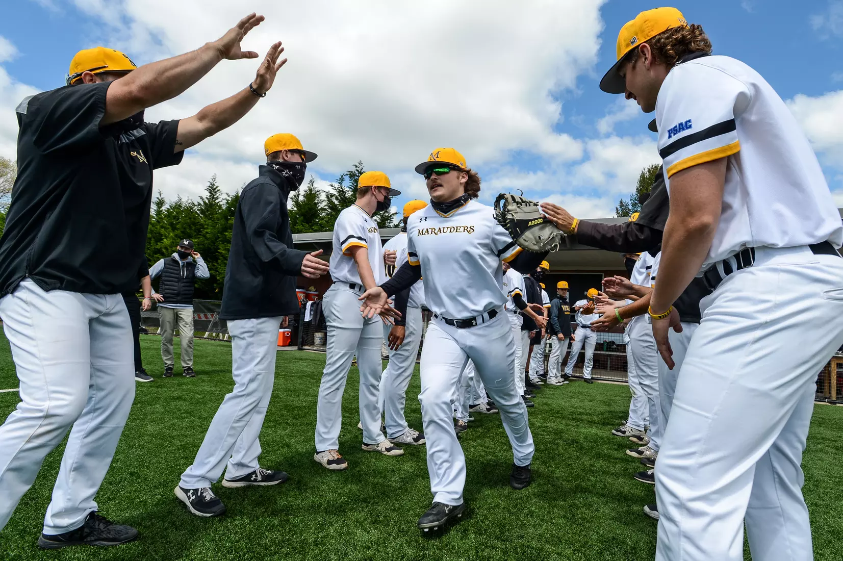 West Chester vs. Millersville at Cooper Park in Millersville, PA on Saturday, April 17, 2021. Mark Palczewski/Millersville Athletics Photo.