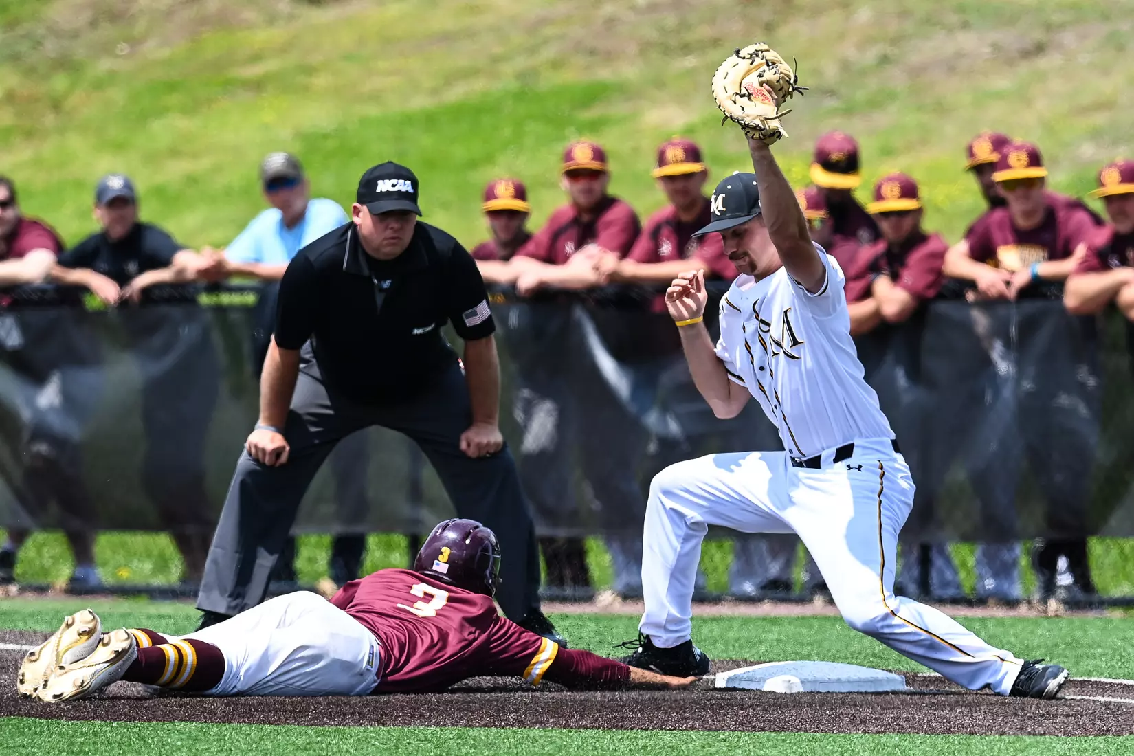 NCAA DII Atlantic Regional game 1, Millersville vs. Charleston at Cooper Park in Millersville, PA on Thursday, May 19, 2022. Mark Palczewski/Millersville Athletics Photo.