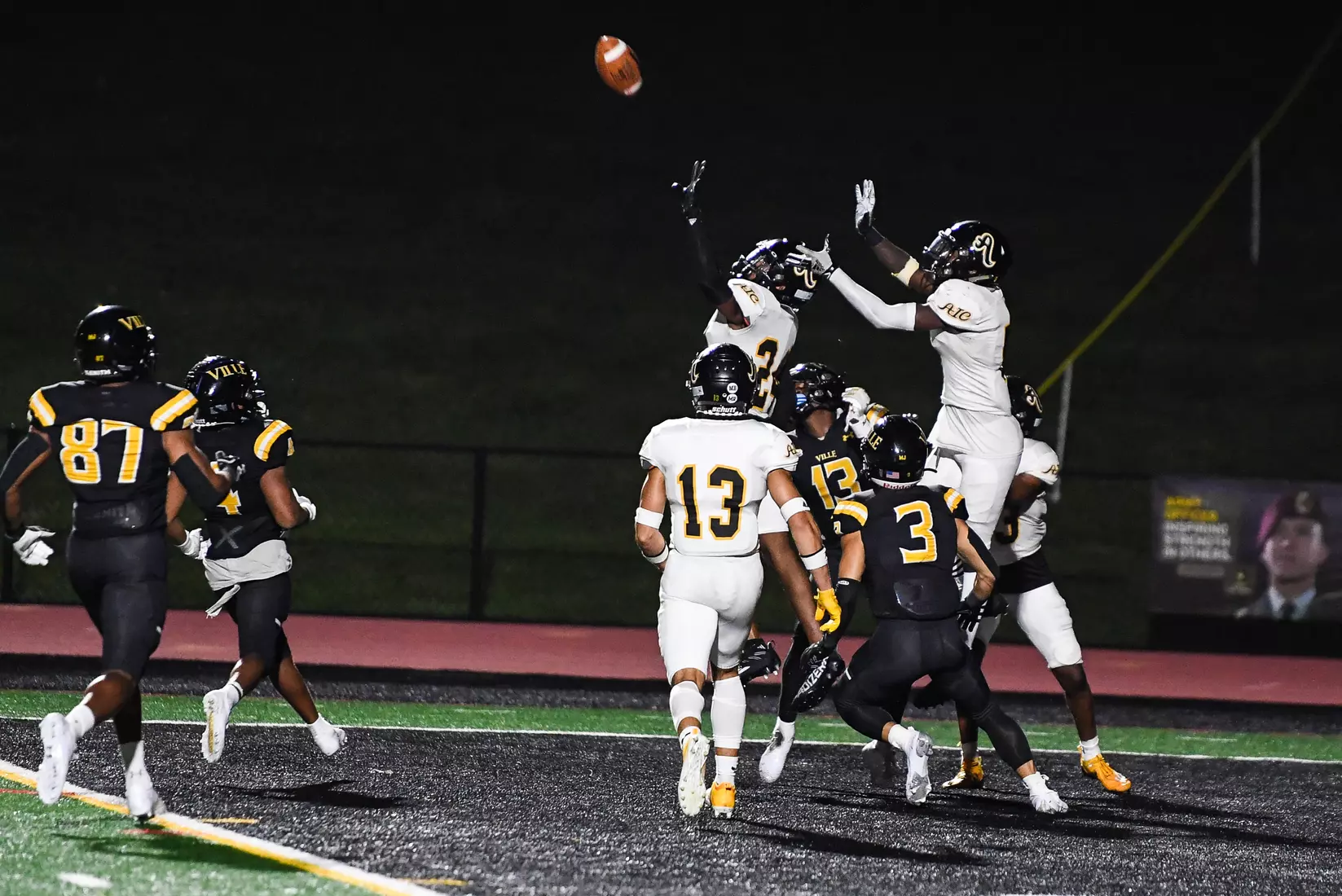 Millersville vs. American International football game at Chryst Field at Biemesderfer Stadium in Millersville, PA on Thursday, September 2, 2021. Mark Palczewski/Millersville Athletics Photo.