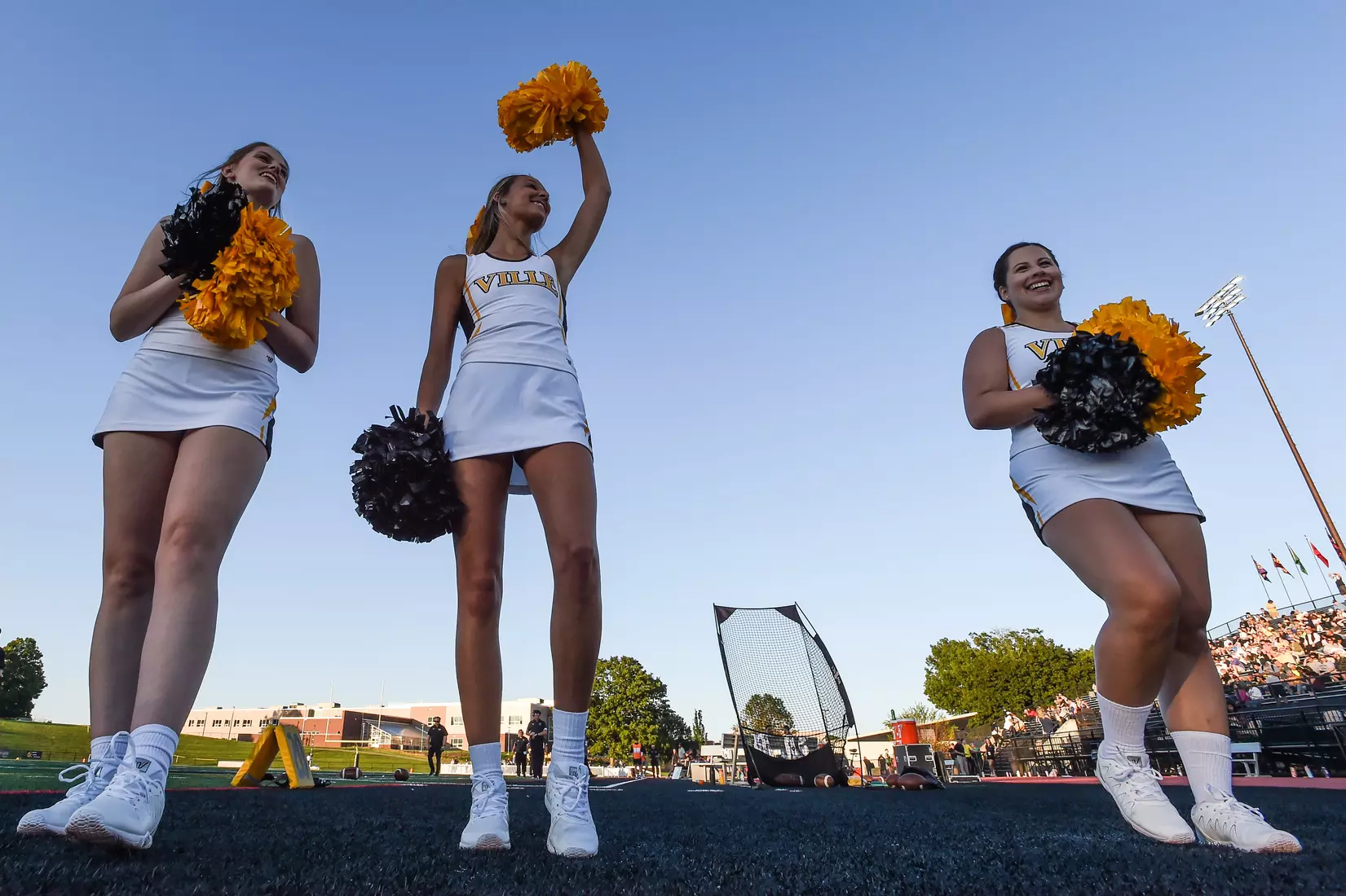 Millersville vs. American International football game at Chryst Field at Biemesderfer Stadium in Millersville, PA on Thursday, September 2, 2021. Mark Palczewski/Millersville Athletics Photo.
