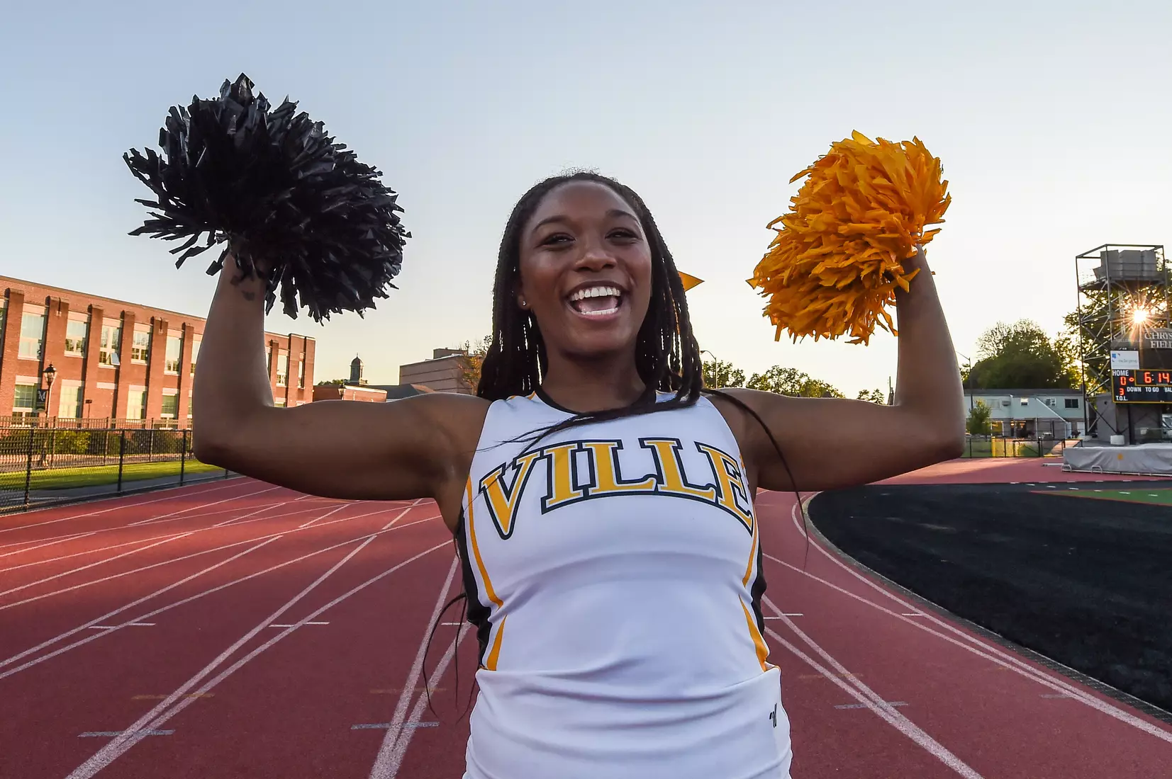 Millersville vs. American International football game at Chryst Field at Biemesderfer Stadium in Millersville, PA on Thursday, September 2, 2021. Mark Palczewski/Millersville Athletics Photo.