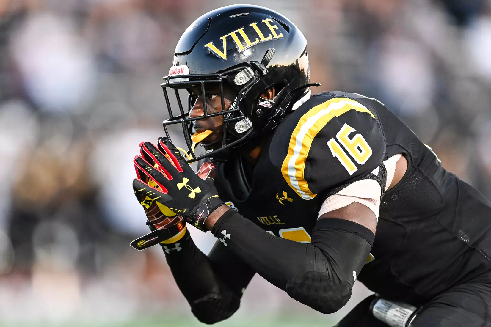 Millersville vs. American International football game at Chryst Field at Biemesderfer Stadium in Millersville, PA on Thursday, September 2, 2021. Mark Palczewski/Millersville Athletics Photo.