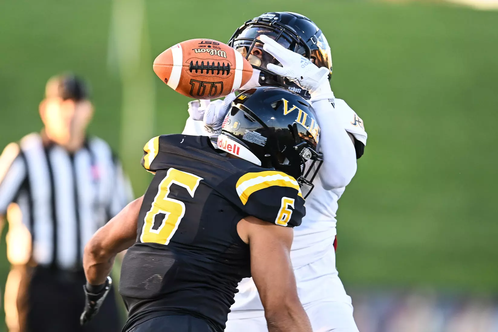 Millersville vs. American International football game at Chryst Field at Biemesderfer Stadium in Millersville, PA on Thursday, September 2, 2021. Mark Palczewski/Millersville Athletics Photo.