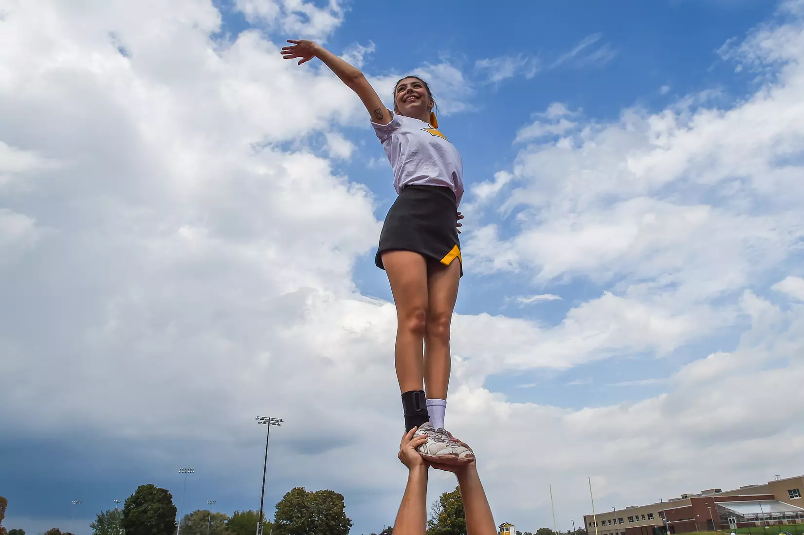 Millersville vs. Shepherd football action at Chryst Field at Biemesderfer Stadium in Millersville, PA on Saturday, October 16, 2021. Mark Palczewski/Millersville Athletics Photo.
