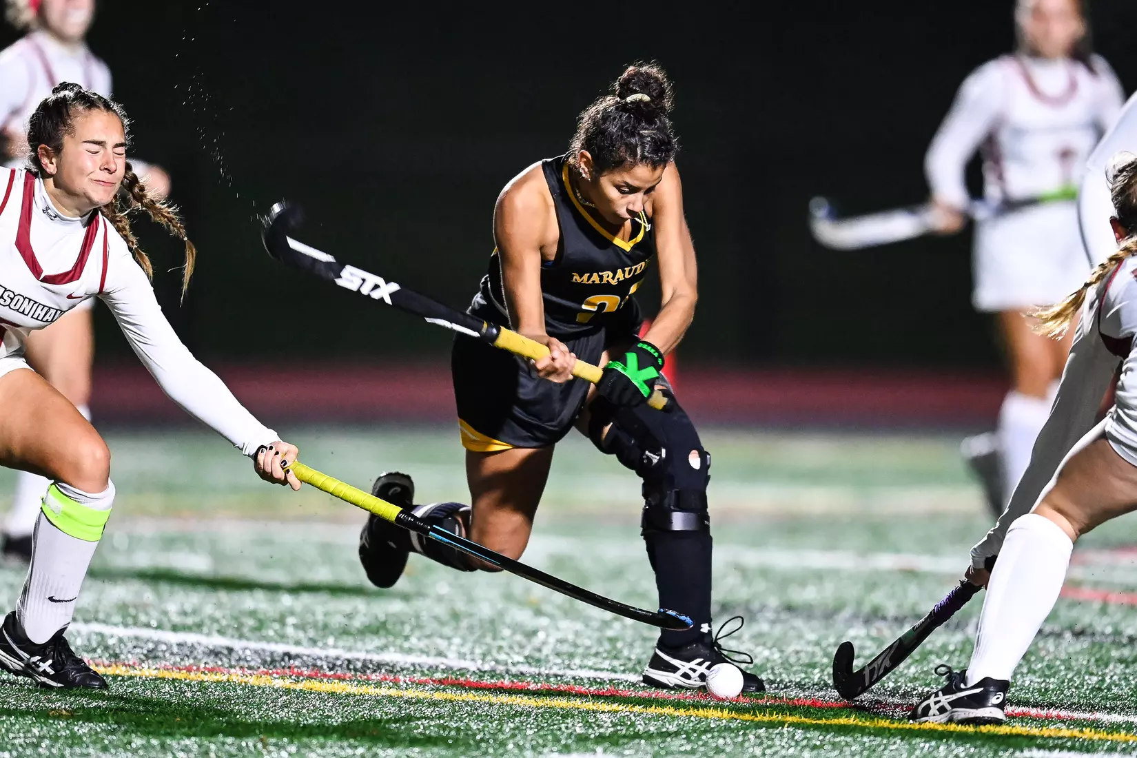 Millersville vs. Indiana in PSAC field hockey first round tournament action at Chryst Field at Biemesderfer Stadium in Millersville, PA on Tuesday, November 2, 2021. Mark Palczewski/Millersville Athletics Photo.