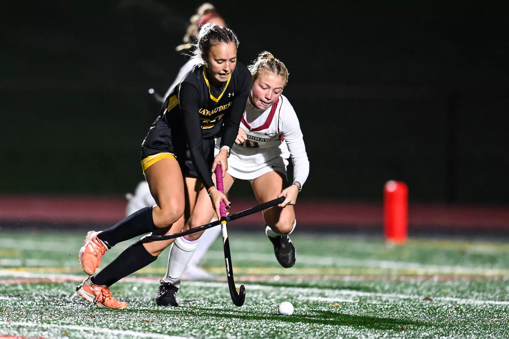 Millersville vs. Indiana in PSAC field hockey first round tournament action at Chryst Field at Biemesderfer Stadium in Millersville, PA on Tuesday, November 2, 2021. Mark Palczewski/Millersville Athletics Photo.