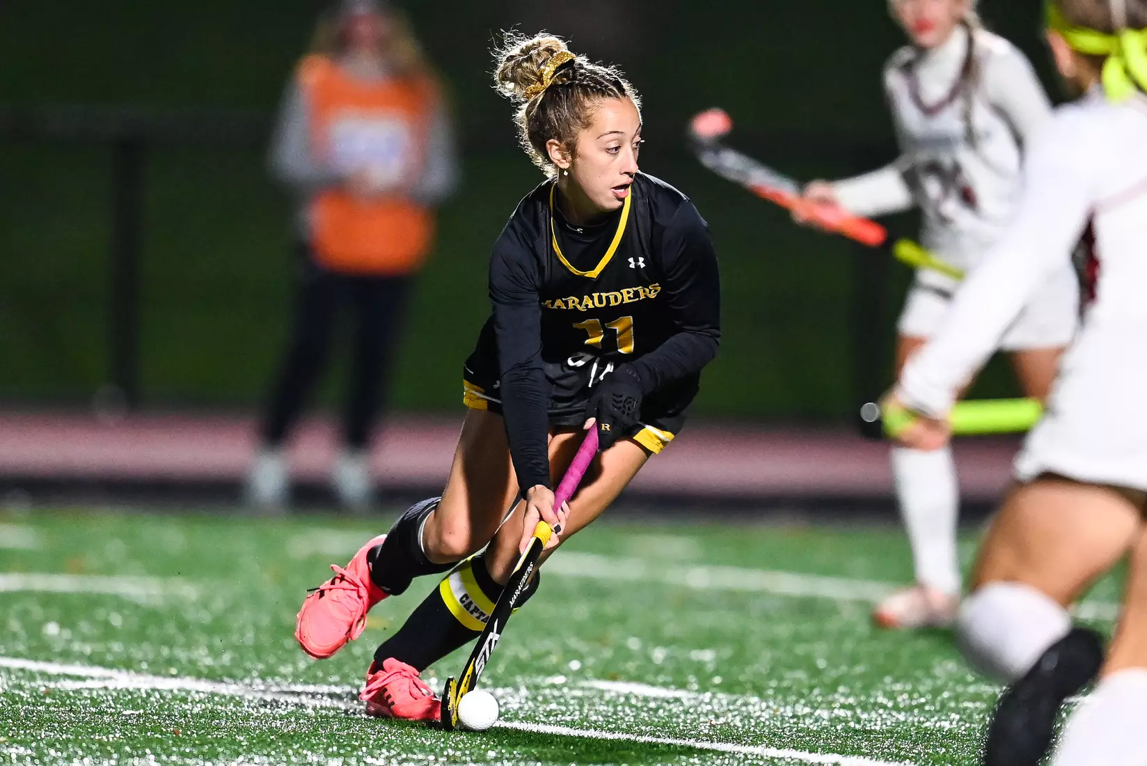 Millersville vs. Indiana in PSAC field hockey first round tournament action at Chryst Field at Biemesderfer Stadium in Millersville, PA on Tuesday, November 2, 2021. Mark Palczewski/Millersville Athletics Photo.