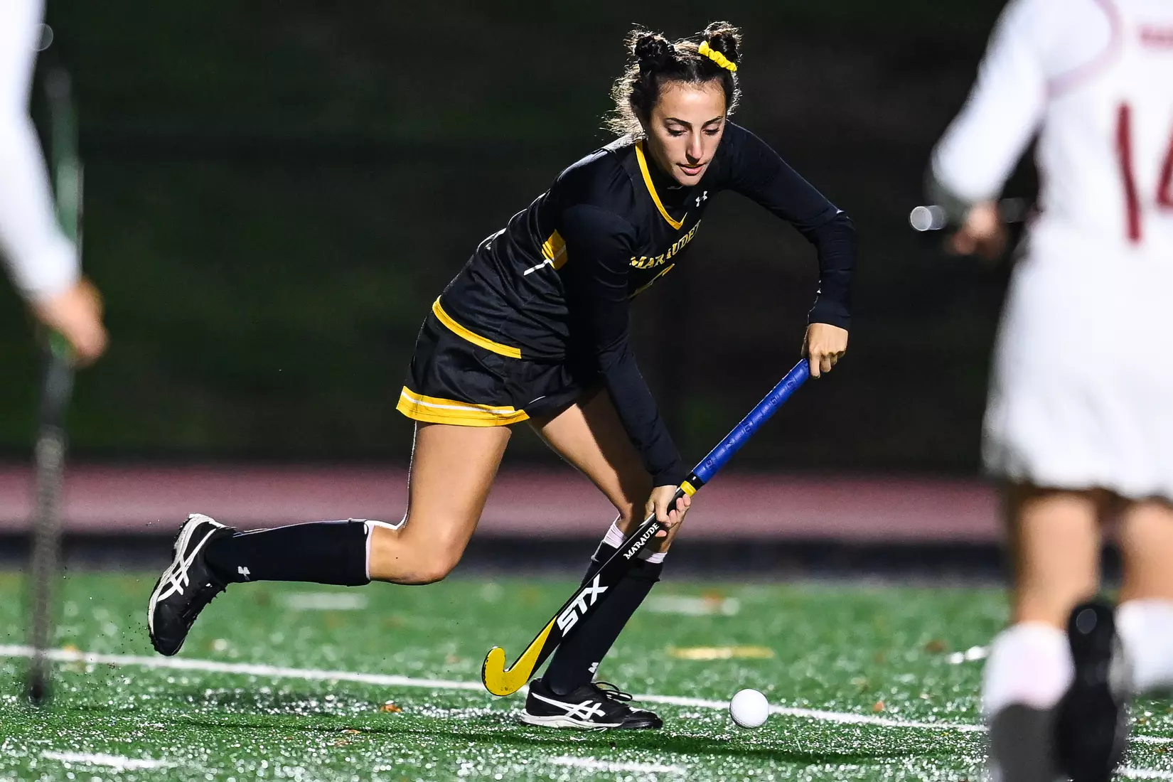 Millersville vs. Indiana in PSAC field hockey first round tournament action at Chryst Field at Biemesderfer Stadium in Millersville, PA on Tuesday, November 2, 2021. Mark Palczewski/Millersville Athletics Photo.