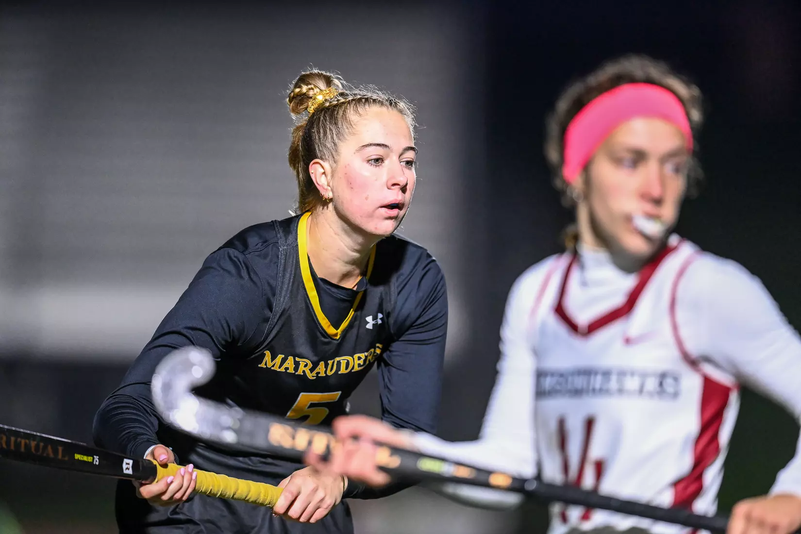 Millersville vs. Indiana in PSAC field hockey first round tournament action at Chryst Field at Biemesderfer Stadium in Millersville, PA on Tuesday, November 2, 2021. Mark Palczewski/Millersville Athletics Photo.
