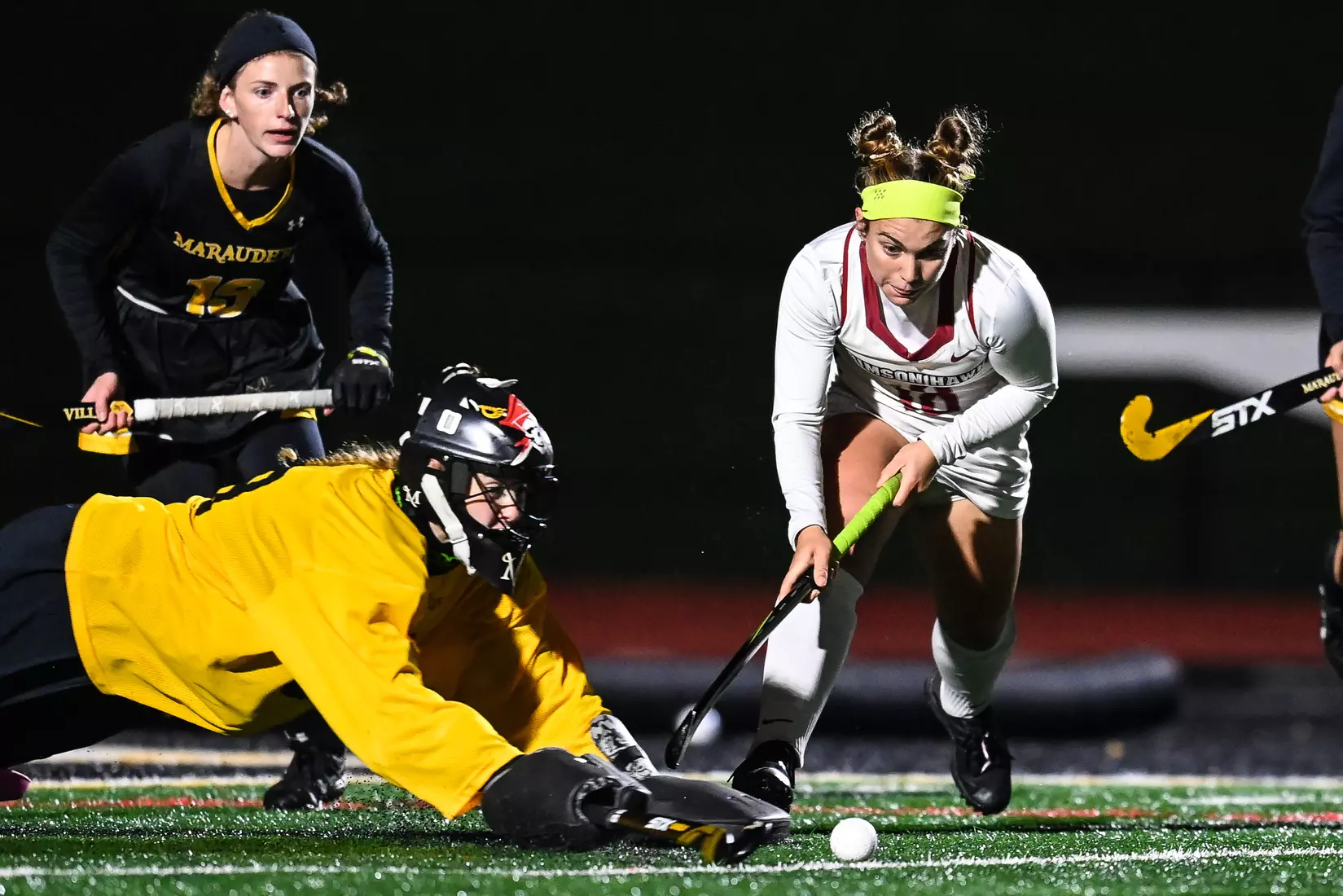 Millersville vs. Indiana in PSAC field hockey first round tournament action at Chryst Field at Biemesderfer Stadium in Millersville, PA on Tuesday, November 2, 2021. Mark Palczewski/Millersville Athletics Photo.