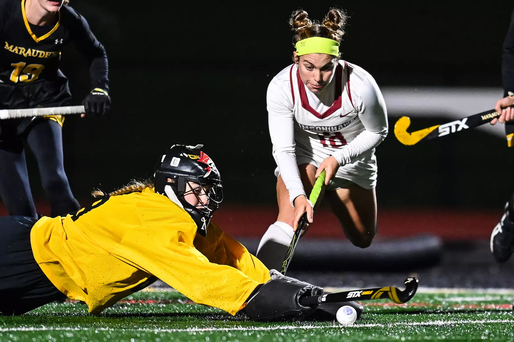 Millersville vs. Indiana in PSAC field hockey first round tournament action at Chryst Field at Biemesderfer Stadium in Millersville, PA on Tuesday, November 2, 2021. Mark Palczewski/Millersville Athletics Photo.