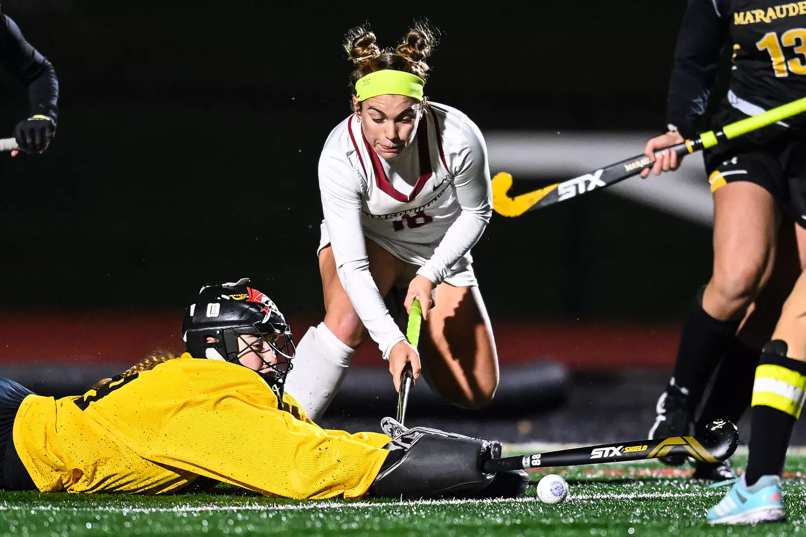Millersville vs. Indiana in PSAC field hockey first round tournament action at Chryst Field at Biemesderfer Stadium in Millersville, PA on Tuesday, November 2, 2021. Mark Palczewski/Millersville Athletics Photo.