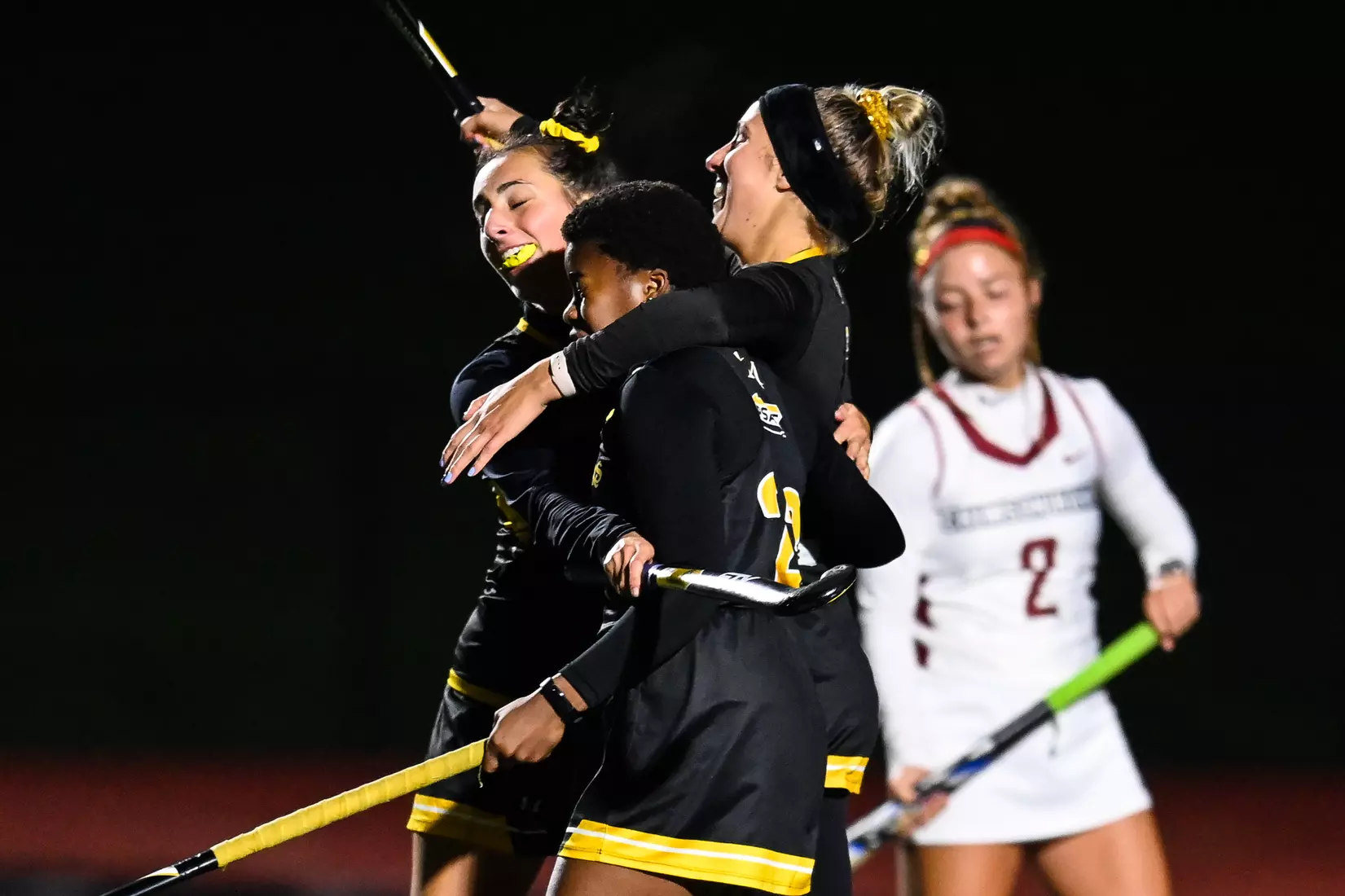 Millersville vs. Indiana in PSAC field hockey first round tournament action at Chryst Field at Biemesderfer Stadium in Millersville, PA on Tuesday, November 2, 2021. Mark Palczewski/Millersville Athletics Photo.
