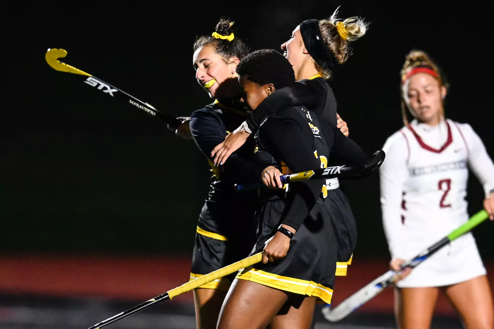 Millersville vs. Indiana in PSAC field hockey first round tournament action at Chryst Field at Biemesderfer Stadium in Millersville, PA on Tuesday, November 2, 2021. Mark Palczewski/Millersville Athletics Photo.