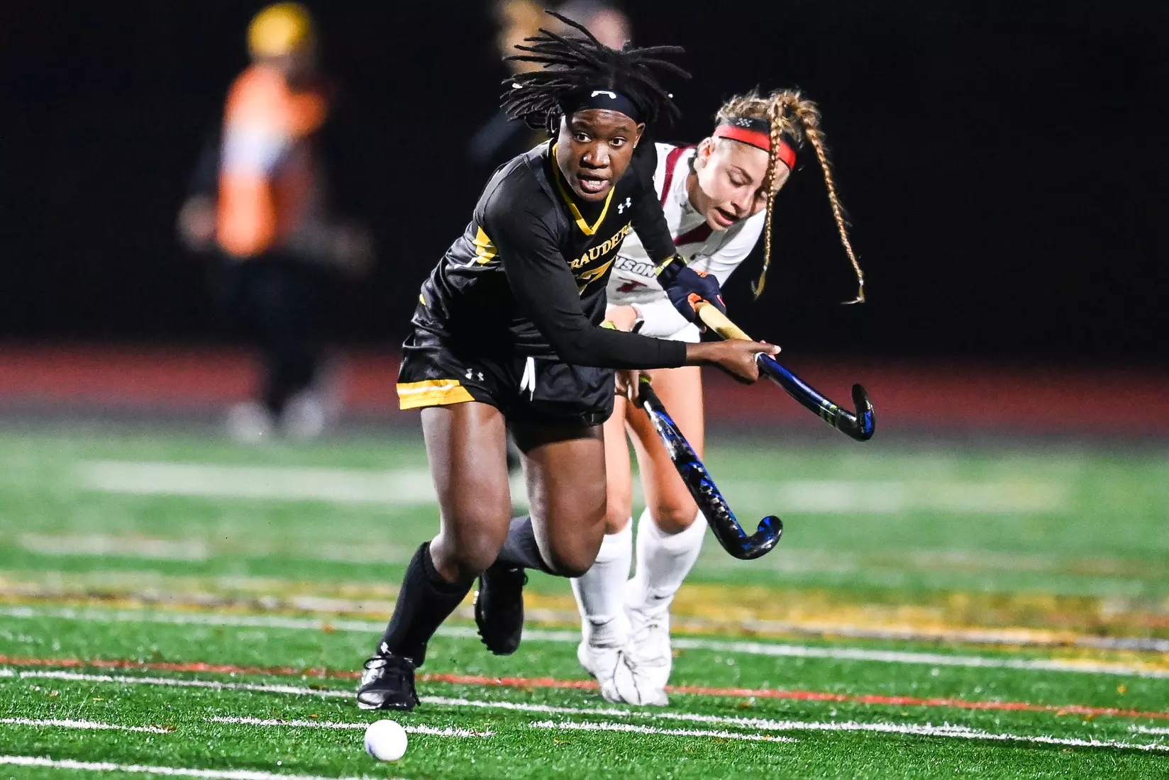 Millersville vs. Indiana in PSAC field hockey first round tournament action at Chryst Field at Biemesderfer Stadium in Millersville, PA on Tuesday, November 2, 2021. Mark Palczewski/Millersville Athletics Photo.