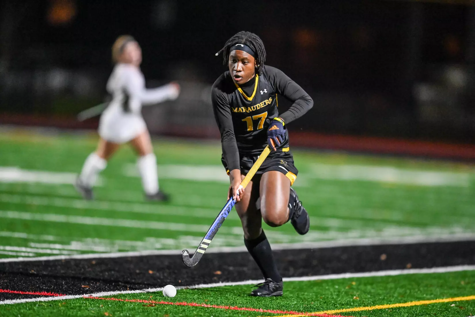 Millersville vs. Indiana in PSAC field hockey first round tournament action at Chryst Field at Biemesderfer Stadium in Millersville, PA on Tuesday, November 2, 2021. Mark Palczewski/Millersville Athletics Photo.
