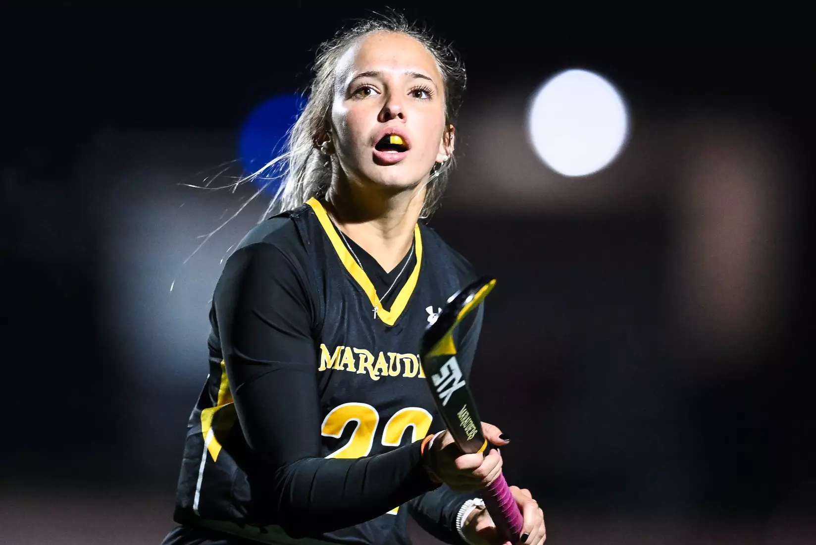 Millersville vs. Indiana in PSAC field hockey first round tournament action at Chryst Field at Biemesderfer Stadium in Millersville, PA on Tuesday, November 2, 2021. Mark Palczewski/Millersville Athletics Photo.