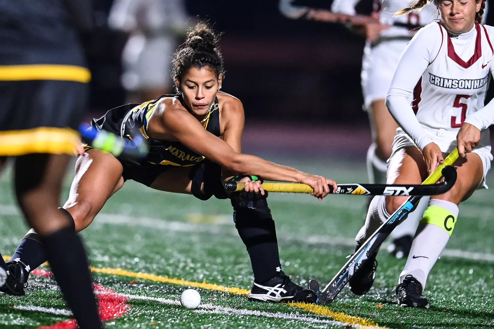 Millersville vs. Indiana in PSAC field hockey first round tournament action at Chryst Field at Biemesderfer Stadium in Millersville, PA on Tuesday, November 2, 2021. Mark Palczewski/Millersville Athletics Photo.