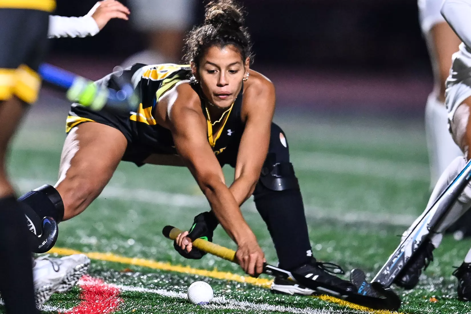 Millersville vs. Indiana in PSAC field hockey first round tournament action at Chryst Field at Biemesderfer Stadium in Millersville, PA on Tuesday, November 2, 2021. Mark Palczewski/Millersville Athletics Photo.