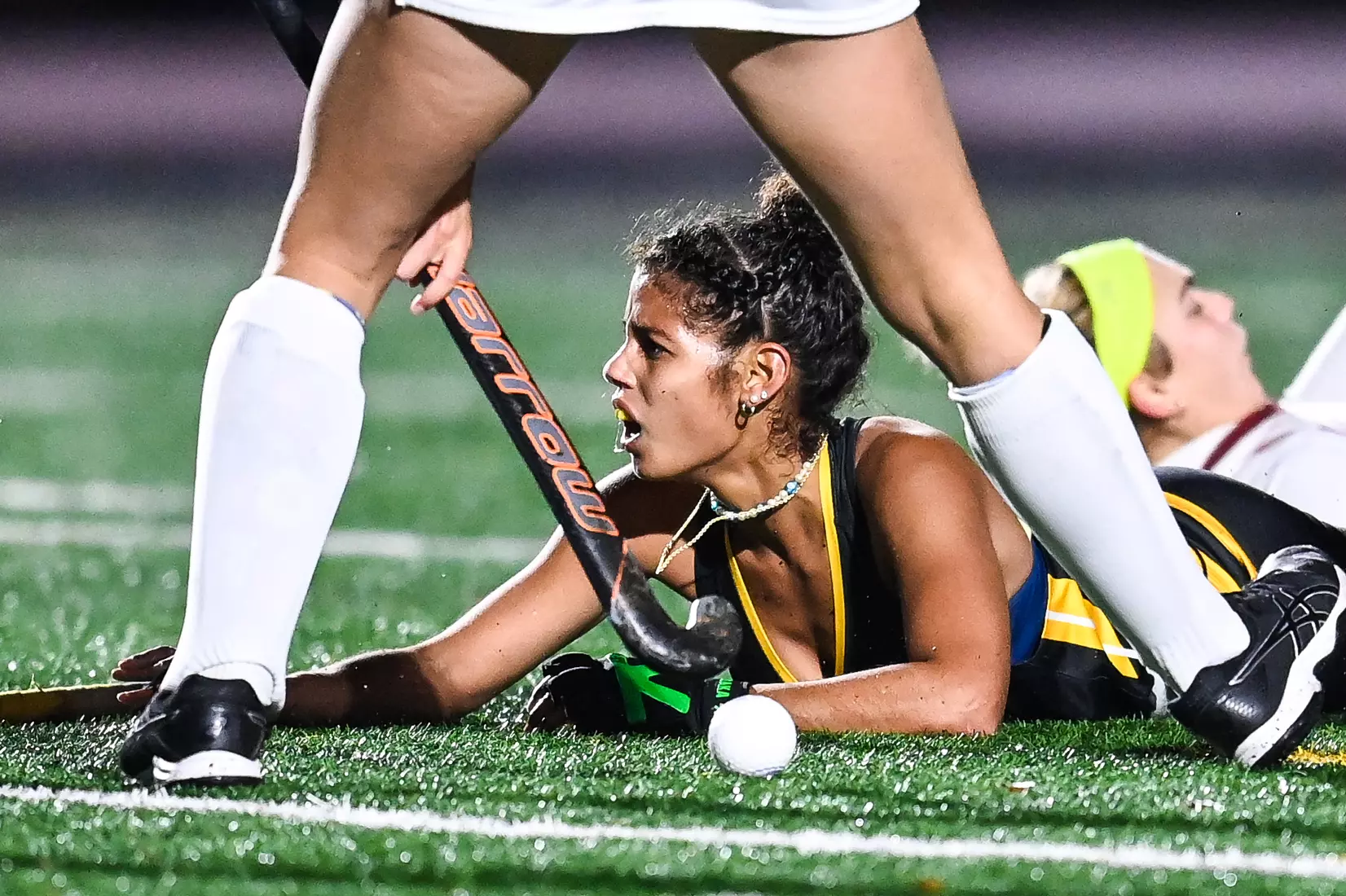 Millersville vs. Indiana in PSAC field hockey first round tournament action at Chryst Field at Biemesderfer Stadium in Millersville, PA on Tuesday, November 2, 2021. Mark Palczewski/Millersville Athletics Photo.