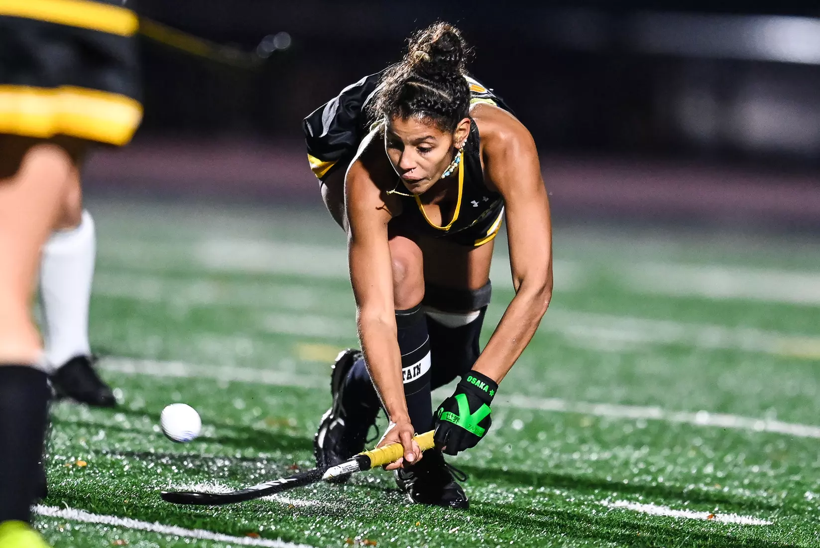 Millersville vs. Indiana in PSAC field hockey first round tournament action at Chryst Field at Biemesderfer Stadium in Millersville, PA on Tuesday, November 2, 2021. Mark Palczewski/Millersville Athletics Photo.