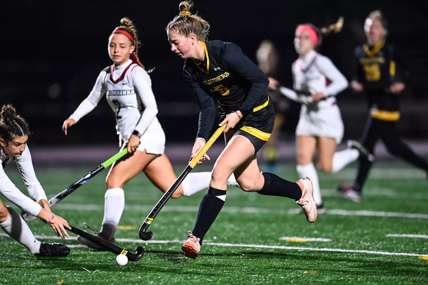 Millersville vs. Indiana in PSAC field hockey first round tournament action at Chryst Field at Biemesderfer Stadium in Millersville, PA on Tuesday, November 2, 2021. Mark Palczewski/Millersville Athletics Photo.