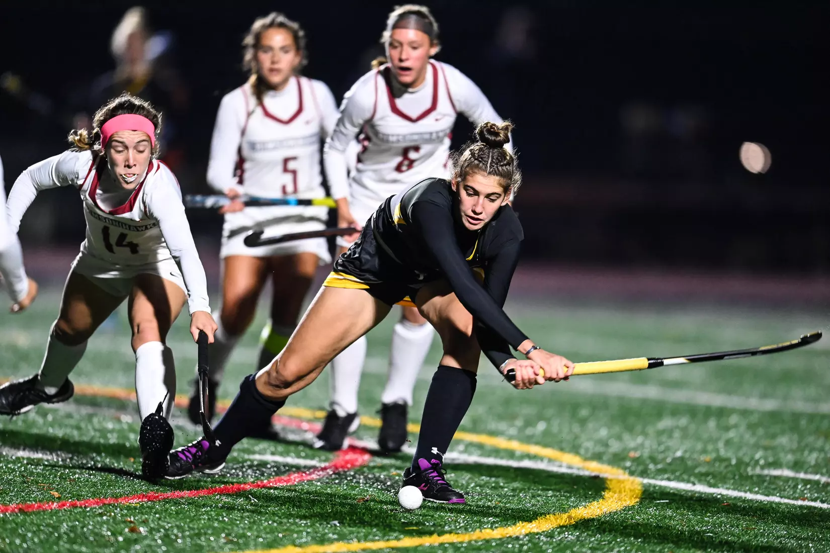 Millersville vs. Indiana in PSAC field hockey first round tournament action at Chryst Field at Biemesderfer Stadium in Millersville, PA on Tuesday, November 2, 2021. Mark Palczewski/Millersville Athletics Photo.
