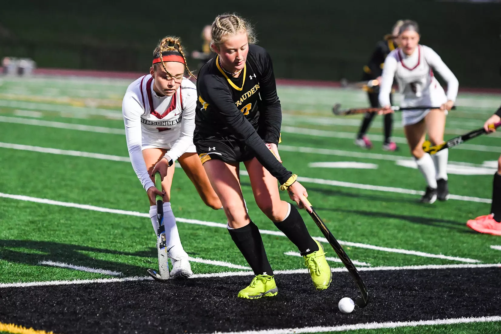 Millersville vs. Indiana in PSAC field hockey first round tournament action at Chryst Field at Biemesderfer Stadium in Millersville, PA on Tuesday, November 2, 2021. Mark Palczewski/Millersville Athletics Photo.