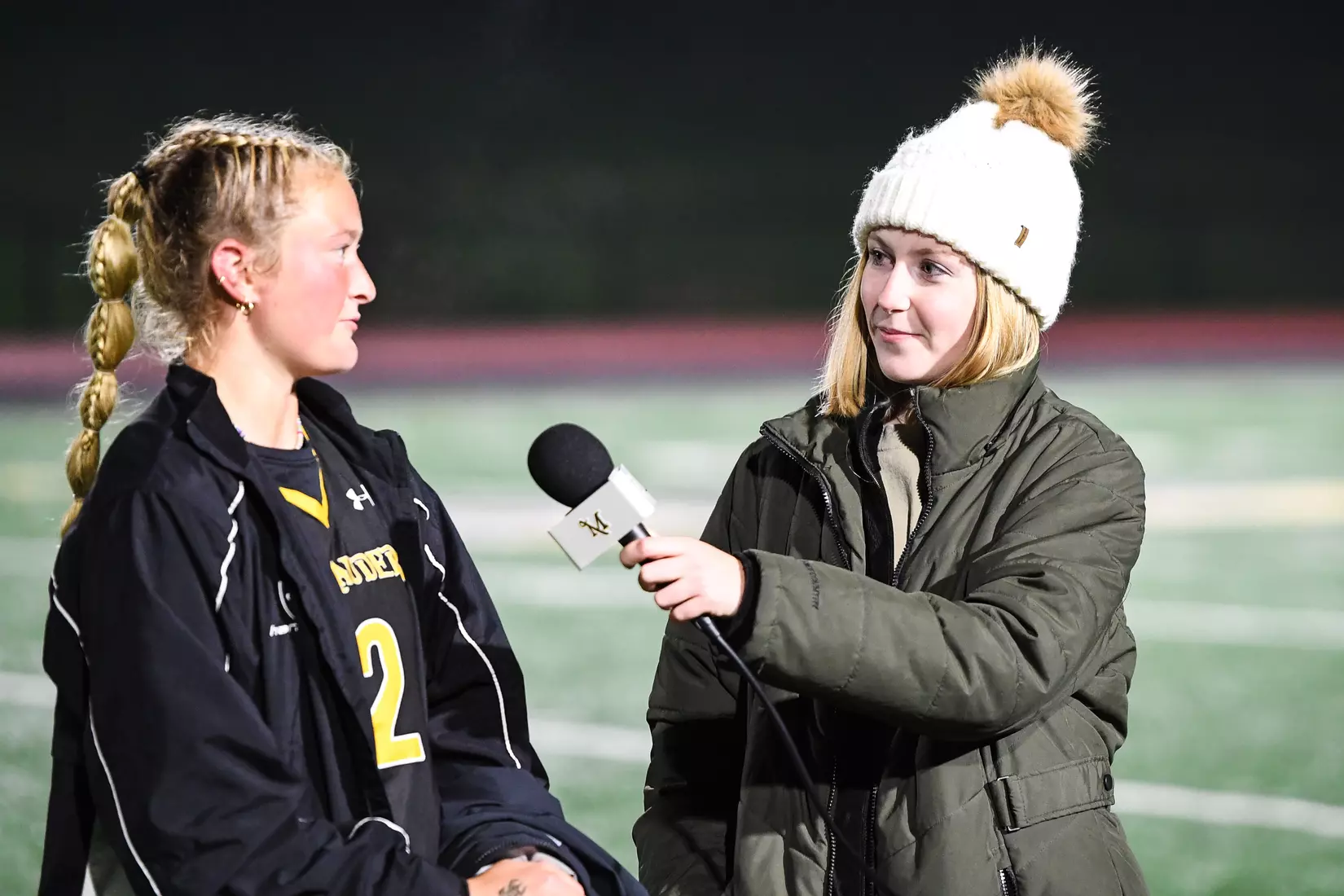 Millersville vs. Indiana in PSAC field hockey first round tournament action at Chryst Field at Biemesderfer Stadium in Millersville, PA on Tuesday, November 2, 2021. Mark Palczewski/Millersville Athletics Photo.