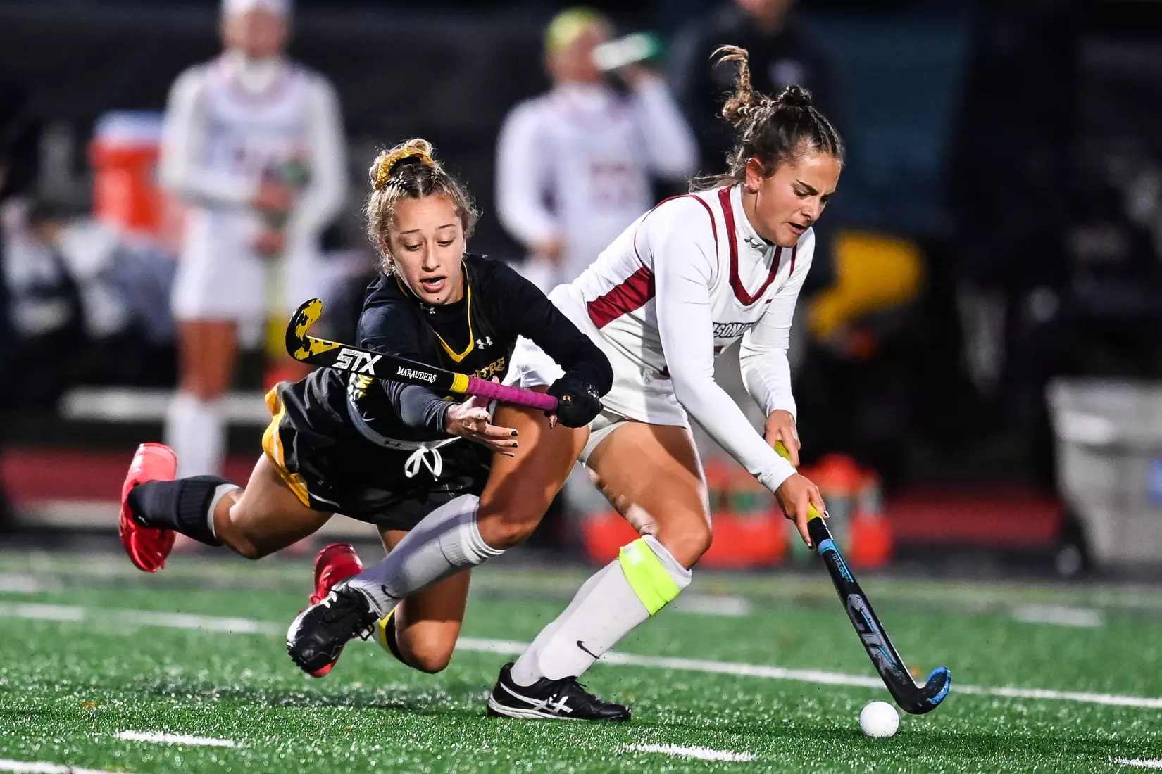 Millersville vs. Indiana in PSAC field hockey first round tournament action at Chryst Field at Biemesderfer Stadium in Millersville, PA on Tuesday, November 2, 2021. Mark Palczewski/Millersville Athletics Photo.