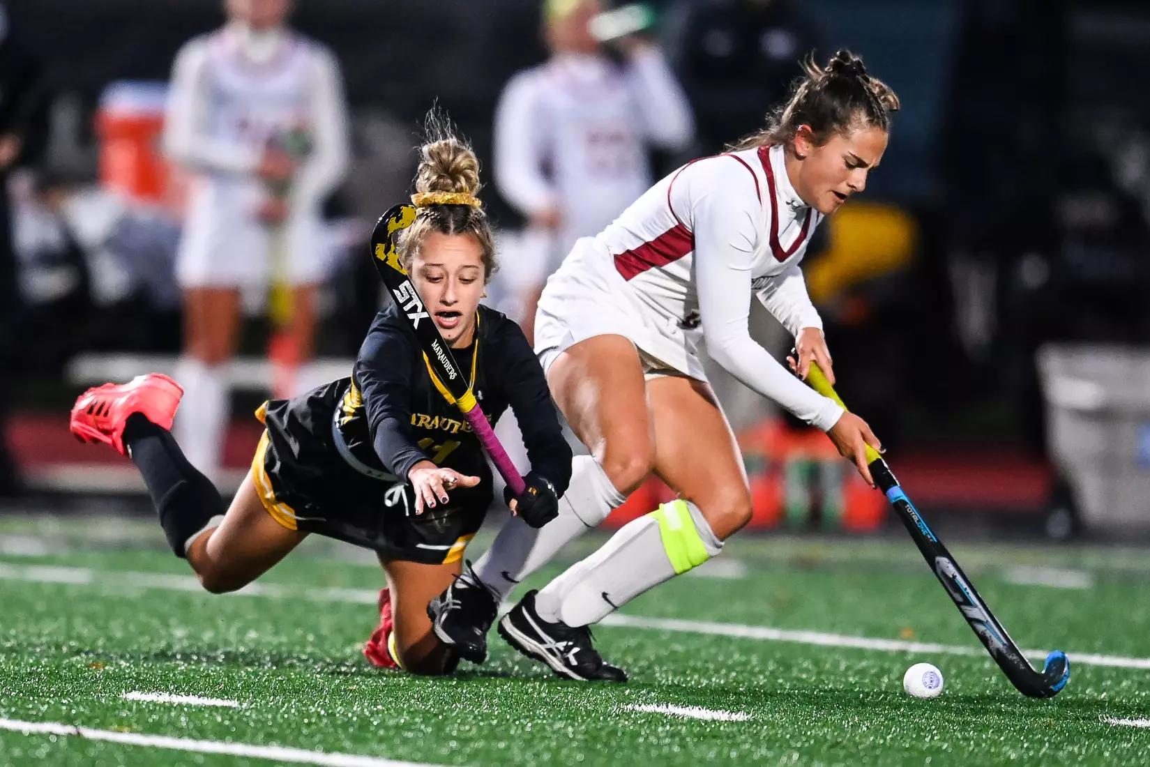 Millersville vs. Indiana in PSAC field hockey first round tournament action at Chryst Field at Biemesderfer Stadium in Millersville, PA on Tuesday, November 2, 2021. Mark Palczewski/Millersville Athletics Photo.