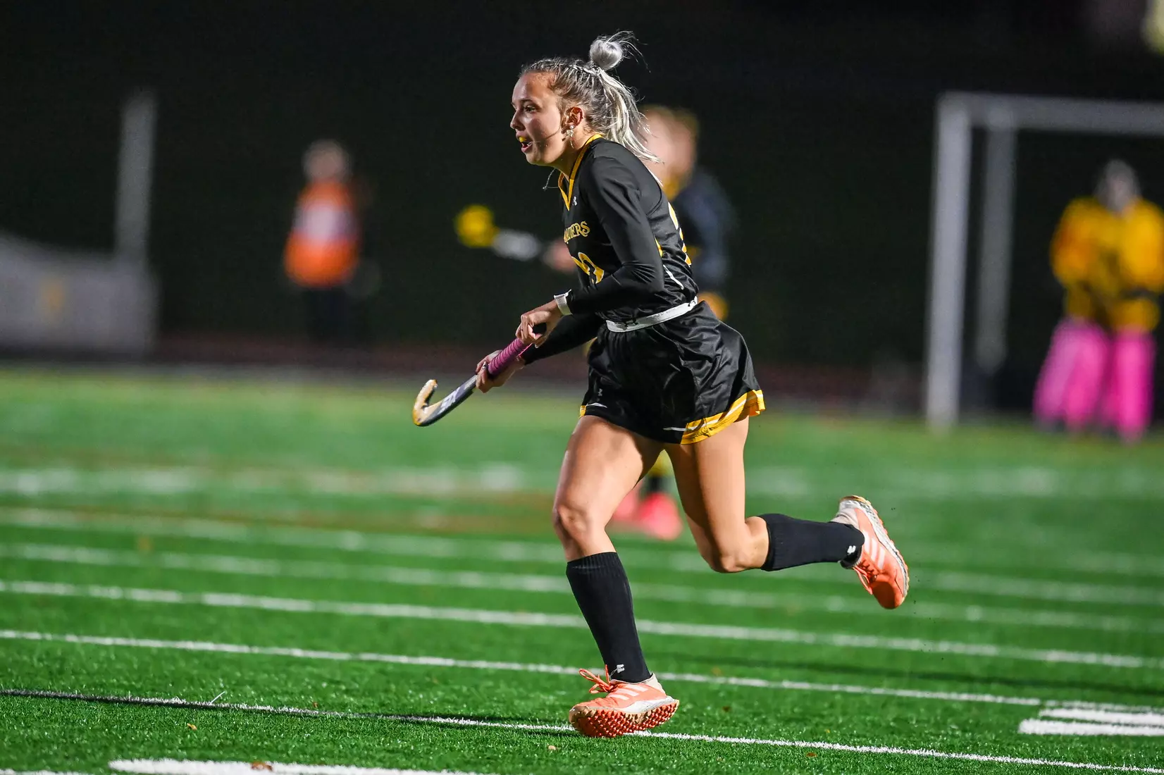 Millersville vs. Indiana in PSAC field hockey first round tournament action at Chryst Field at Biemesderfer Stadium in Millersville, PA on Tuesday, November 2, 2021. Mark Palczewski/Millersville Athletics Photo.