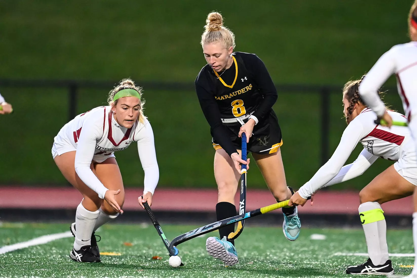 Millersville vs. Indiana in PSAC field hockey first round tournament action at Chryst Field at Biemesderfer Stadium in Millersville, PA on Tuesday, November 2, 2021. Mark Palczewski/Millersville Athletics Photo.