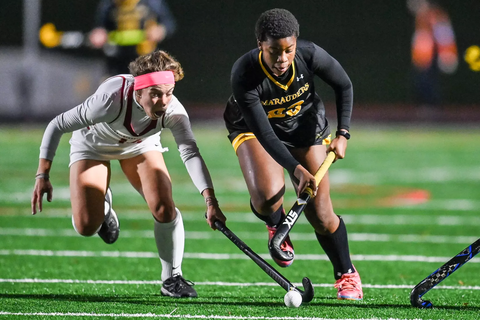 Millersville vs. Indiana in PSAC field hockey first round tournament action at Chryst Field at Biemesderfer Stadium in Millersville, PA on Tuesday, November 2, 2021. Mark Palczewski/Millersville Athletics Photo.