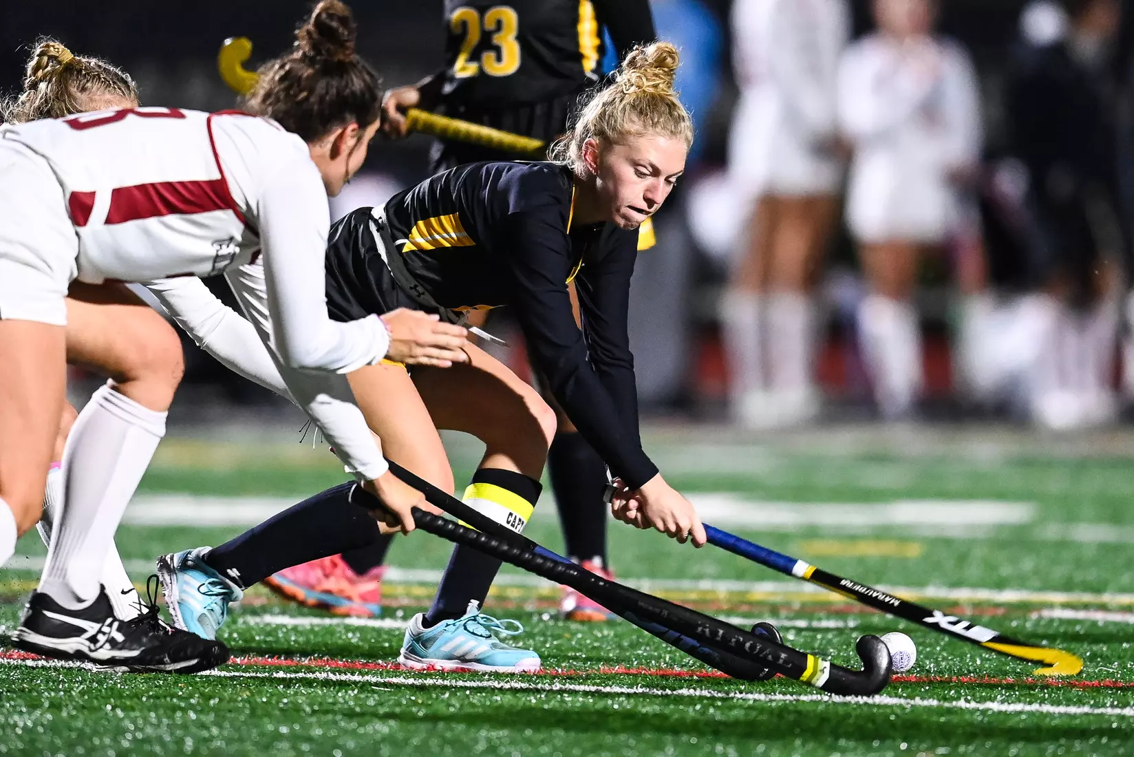 Millersville vs. Indiana in PSAC field hockey first round tournament action at Chryst Field at Biemesderfer Stadium in Millersville, PA on Tuesday, November 2, 2021. Mark Palczewski/Millersville Athletics Photo.