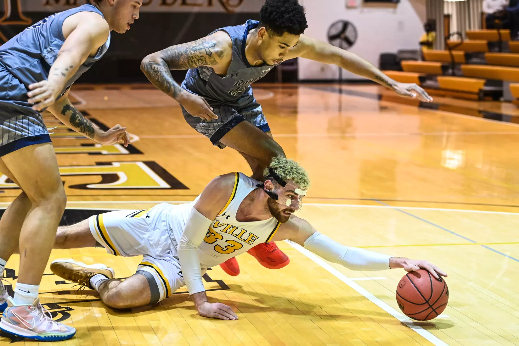 Millersville vs. Shepherd men's basketball at Pucillo Gym in Millersville, PA on Wednesday, January 5, 2022. Mark Palczewski/Millersville Athletics Photo.