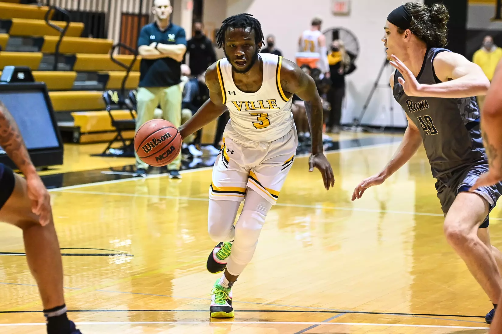 Millersville vs. Shepherd men's basketball at Pucillo Gym in Millersville, PA on Wednesday, January 5, 2022. Mark Palczewski/Millersville Athletics Photo.