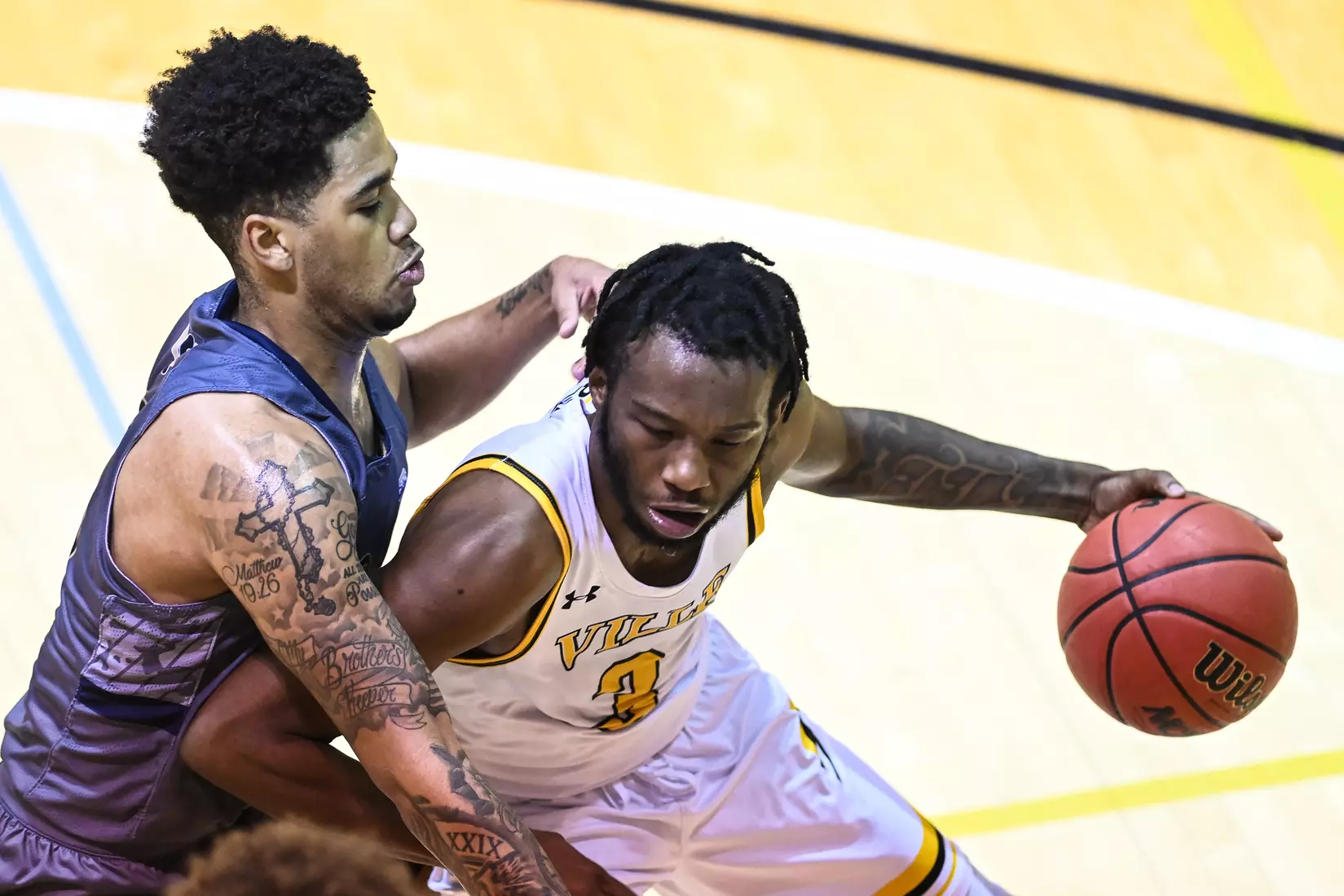Millersville vs. Shepherd men's basketball at Pucillo Gym in Millersville, PA on Wednesday, January 5, 2022. Mark Palczewski/Millersville Athletics Photo.