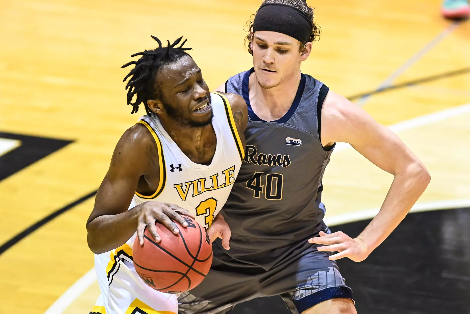 Millersville vs. Shepherd men's basketball at Pucillo Gym in Millersville, PA on Wednesday, January 5, 2022. Mark Palczewski/Millersville Athletics Photo.