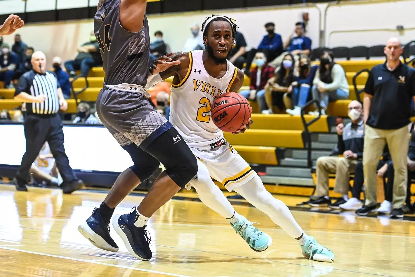 Millersville vs. Shepherd men's basketball at Pucillo Gym in Millersville, PA on Wednesday, January 5, 2022. Mark Palczewski/Millersville Athletics Photo.