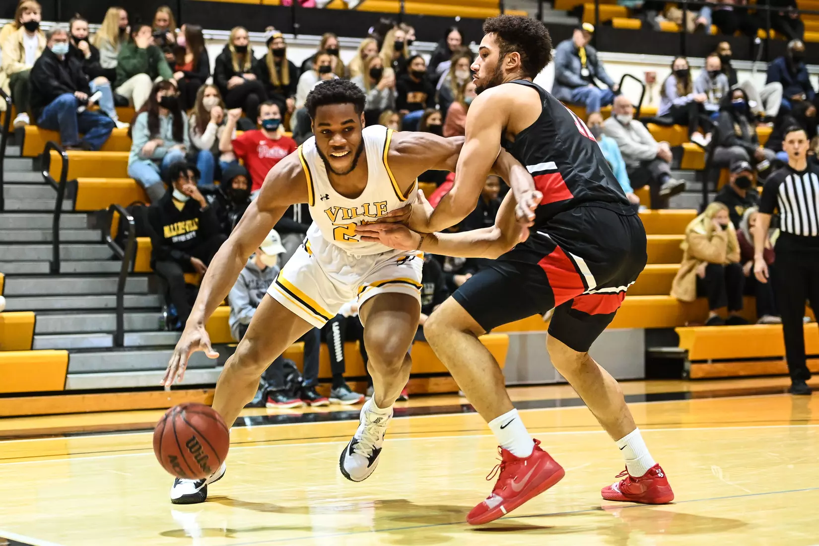 Millersville vs. Mansfield men's basketball at Pucillo Gym in Millersville, PA on Saturday, January 22, 2022. Mark Palczewski/Millersville Athletics Photo.