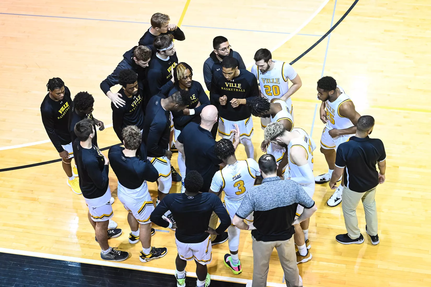 Millersville vs. Mansfield men's basketball at Pucillo Gym in Millersville, PA on Saturday, January 22, 2022. Mark Palczewski/Millersville Athletics Photo.