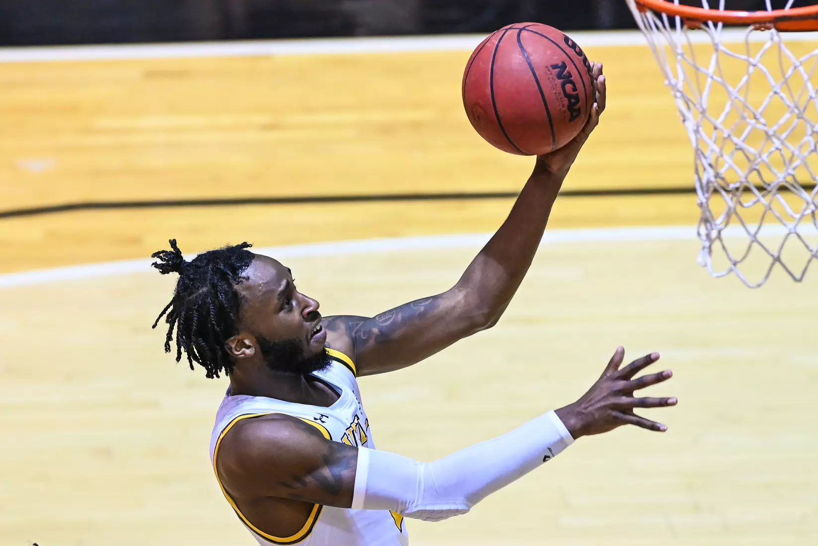 Millersville vs. Mansfield men's basketball at Pucillo Gym in Millersville, PA on Saturday, January 22, 2022. Mark Palczewski/Millersville Athletics Photo.