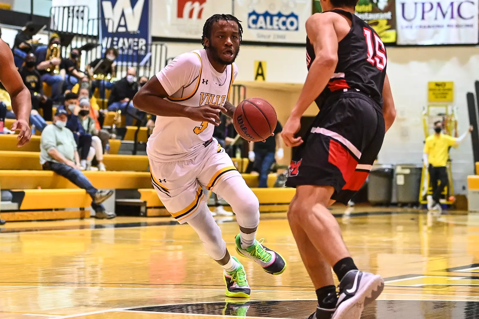 Millersville vs. Mansfield men's basketball at Pucillo Gym in Millersville, PA on Saturday, January 22, 2022. Mark Palczewski/Millersville Athletics Photo.