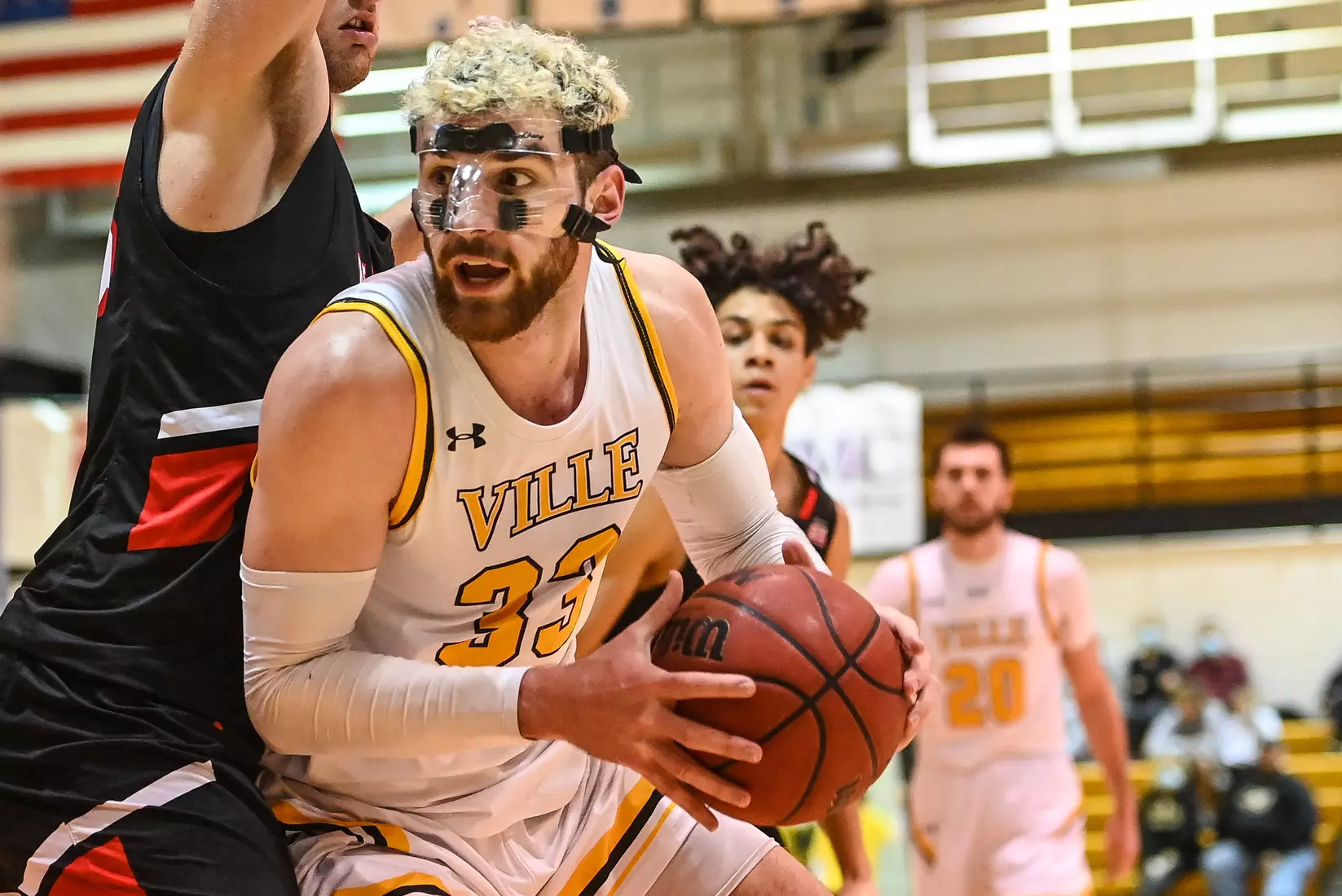 Millersville vs. Mansfield men's basketball at Pucillo Gym in Millersville, PA on Saturday, January 22, 2022. Mark Palczewski/Millersville Athletics Photo.