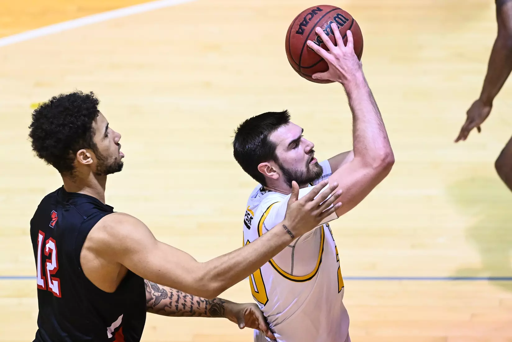 Millersville vs. Mansfield men's basketball at Pucillo Gym in Millersville, PA on Saturday, January 22, 2022. Mark Palczewski/Millersville Athletics Photo.