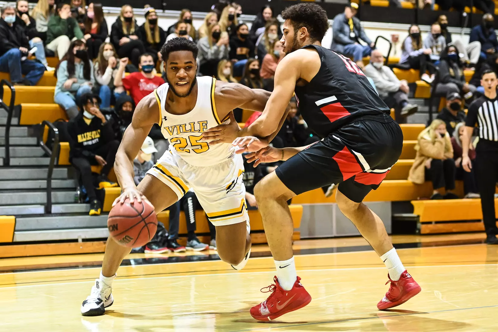 Millersville vs. Mansfield men's basketball at Pucillo Gym in Millersville, PA on Saturday, January 22, 2022. Mark Palczewski/Millersville Athletics Photo.