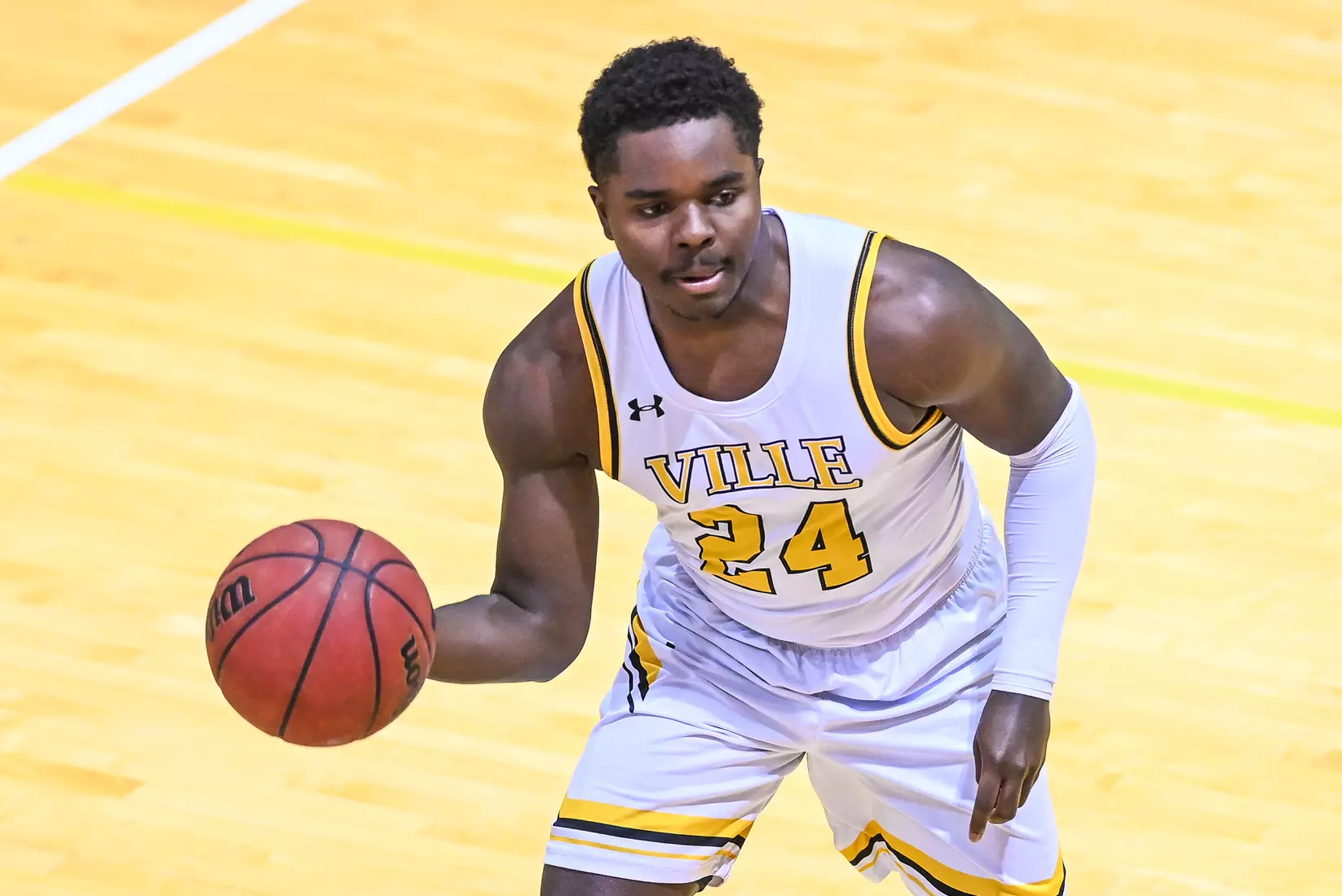 Millersville vs. Mansfield men's basketball at Pucillo Gym in Millersville, PA on Saturday, January 22, 2022. Mark Palczewski/Millersville Athletics Photo.