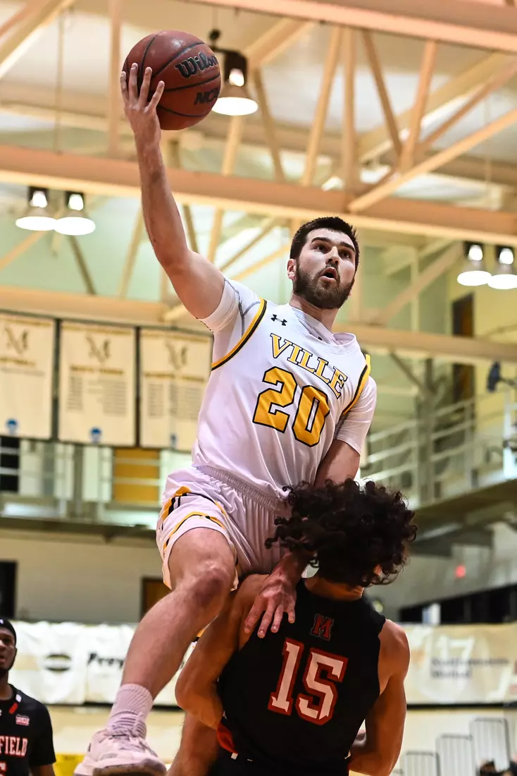 Millersville vs. Mansfield men's basketball at Pucillo Gym in Millersville, PA on Saturday, January 22, 2022. Mark Palczewski/Millersville Athletics Photo.