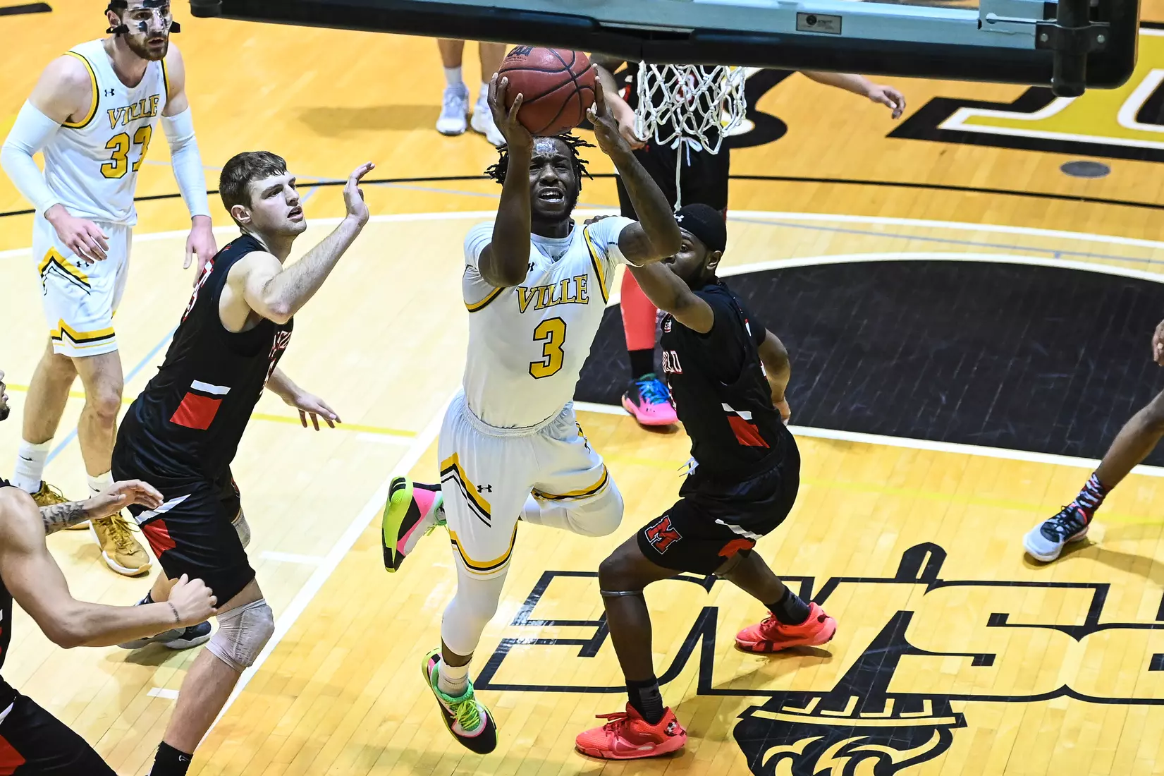 Millersville vs. Mansfield men's basketball at Pucillo Gym in Millersville, PA on Saturday, January 22, 2022. Mark Palczewski/Millersville Athletics Photo.